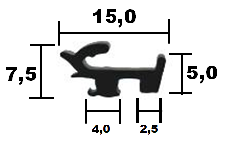 Rehau window seal 8954 frame seal