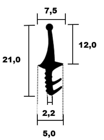 Window seals - Roof windows 04 - H - 4268