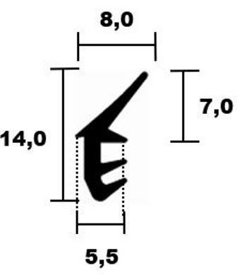 Window seals - Roof windows 04 - H - 0675