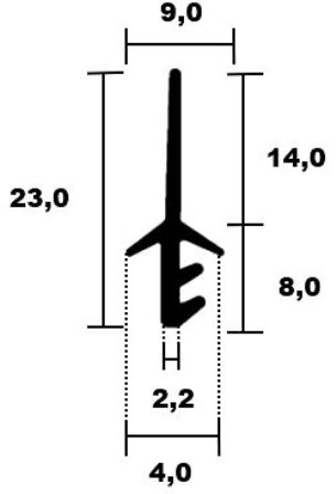 Window seals - Roof windows 04 - H - 5181