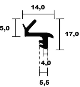 Window seals - Roof windows 04 - H - 2341