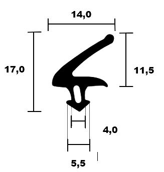 Window seals - Roof windows 04 - H - 2598