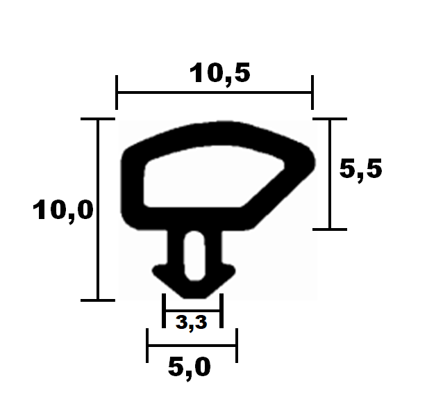 Weru window sealing rubber TPE 4241