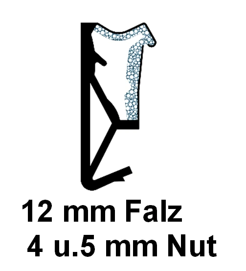 Micro wooden window seals - TPE 125