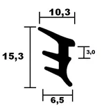 Glazing gasket VG 1094
