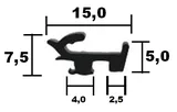 Rehau window seal 8954 TPE frame seal