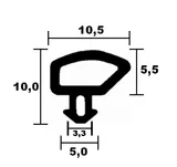 Weru window sealing rubber TPE 4241